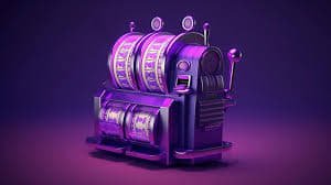 Slot machine visual highlighting bed 11 casino style content variety